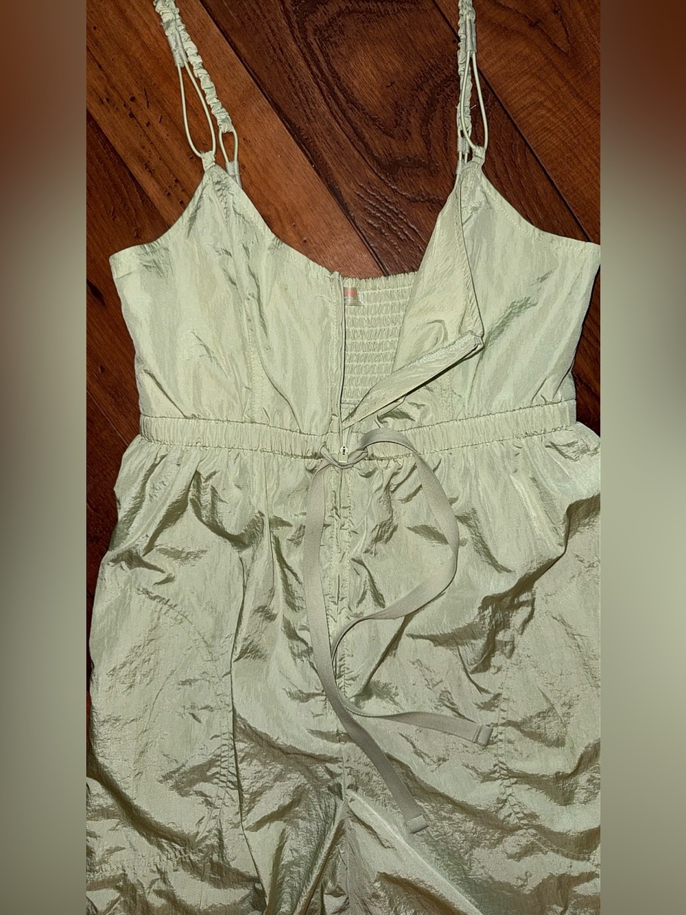 Immaculate FP Movement Free People Down To Earth Jumpsuit Summer Mist Small S/P - Picture 14 of 16